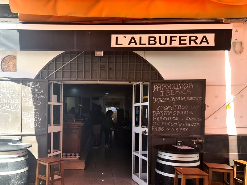 Bar L´Albufera. Detapasconchencho