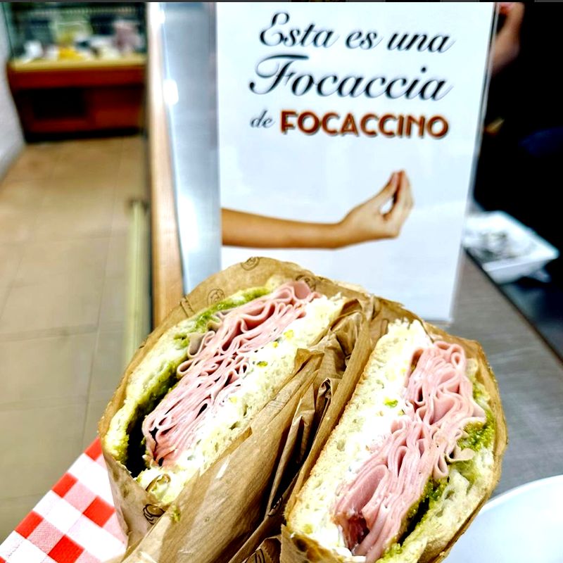 Focaccino Sevilla. Detapasconchencho