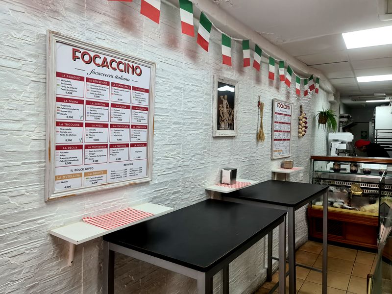 Focaccino Sevilla. Detapasconchencho